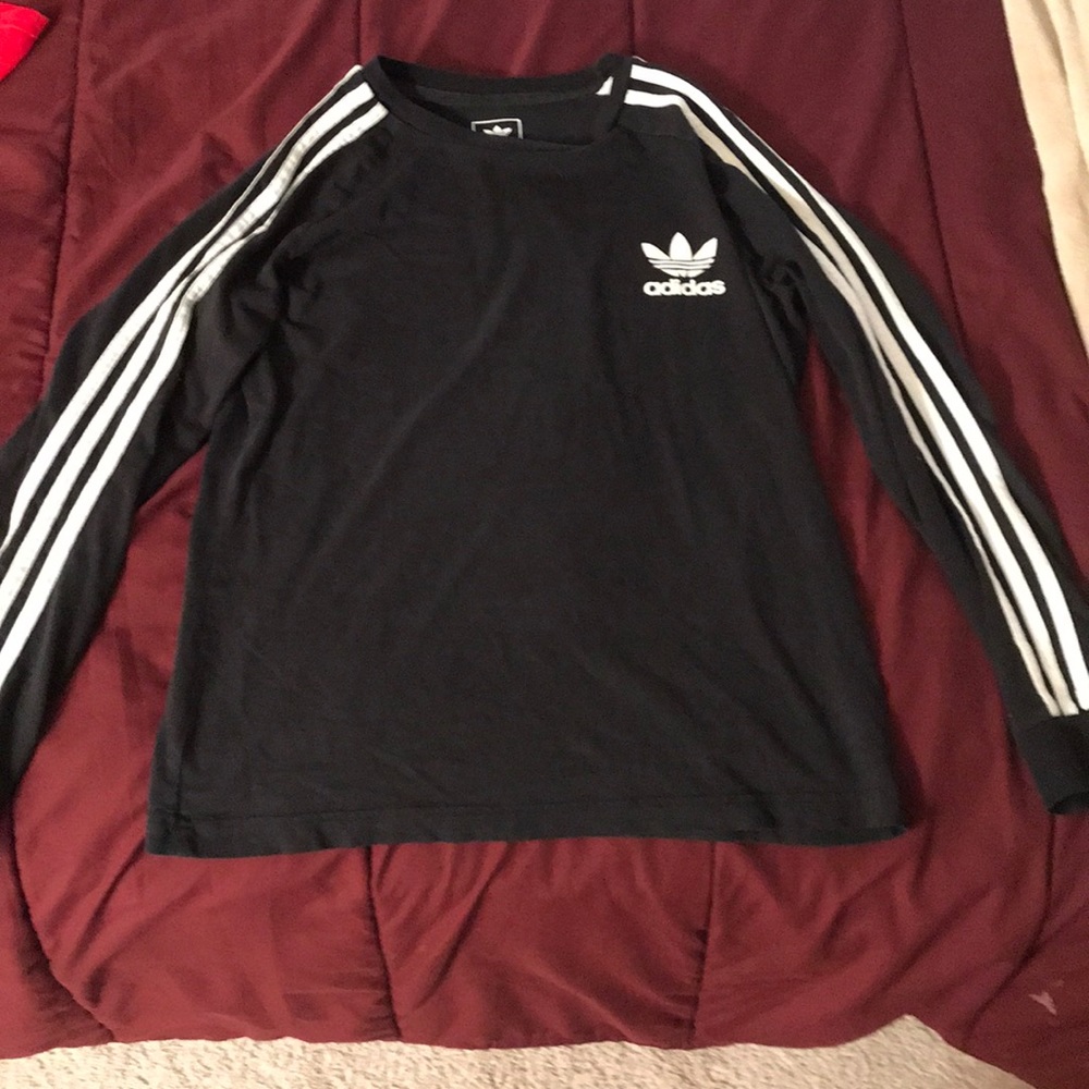Long sleeve adidas tee lightly worn